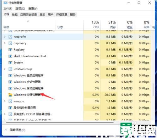 win11資源管理器重啟教程_win11怎么重啟資源管理器