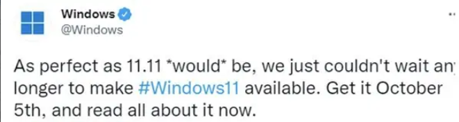 win11什么時候發(fā)布的正式版(圖1)