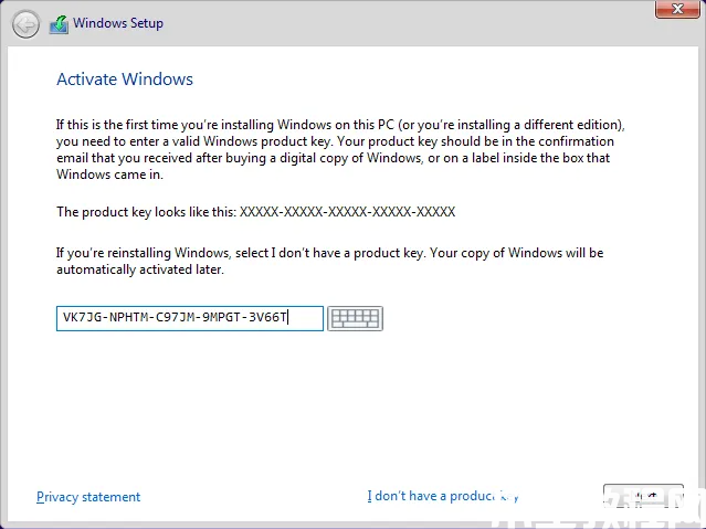免費(fèi)所有版本 Win10 密鑰通用列表 (圖1)