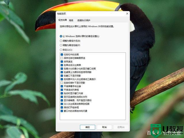 windows11動畫效果怎么關(guān)閉_win11關(guān)閉特效和動畫的步驟