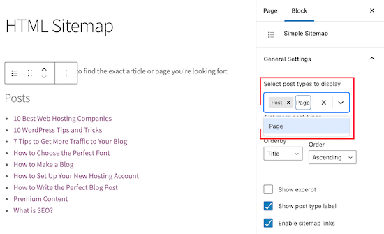 Simple Sitemap站點(diǎn)地圖設(shè)置