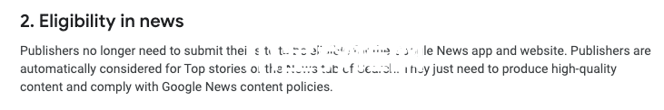 Google新聞的內(nèi)容政策