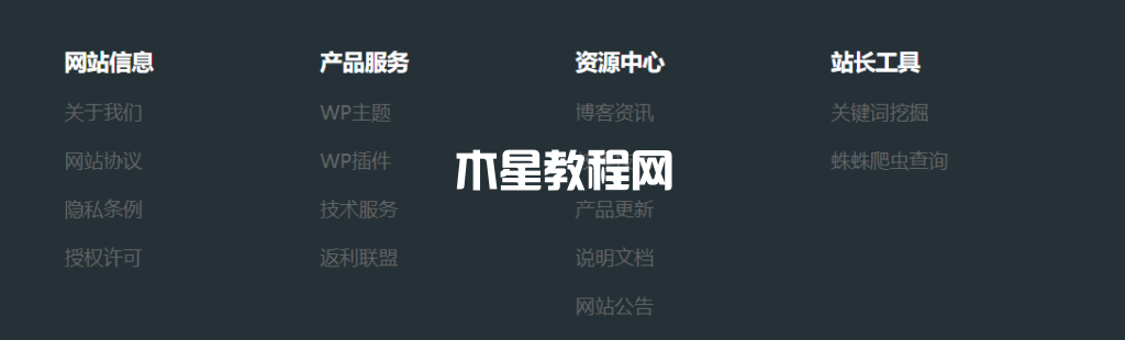 頁(yè)腳中的閃電博站點(diǎn)地圖