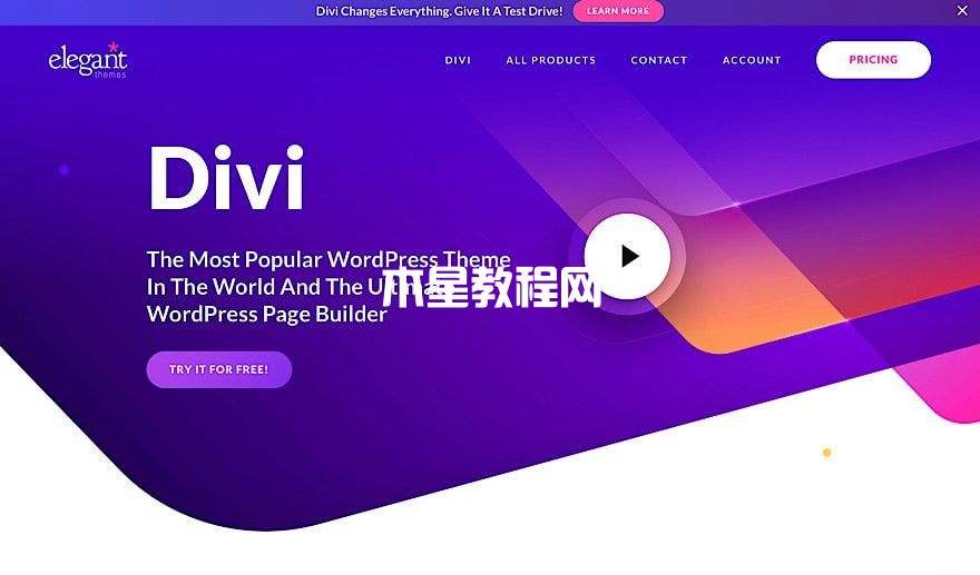 Divi支柱頁面