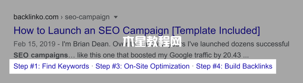 在serp中顯示文章小標(biāo)題