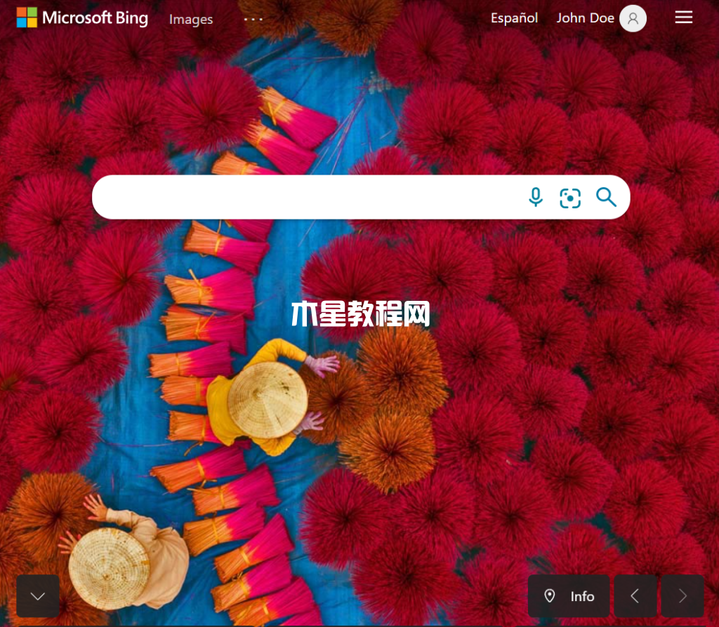 bing主頁