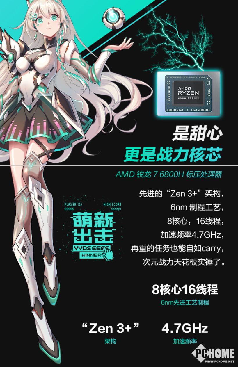 六邊形戰(zhàn)士！華碩天選3游戲本銳龍版6799起熱銷中(圖2)