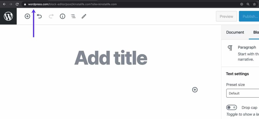 WordPress.com文章編輯器