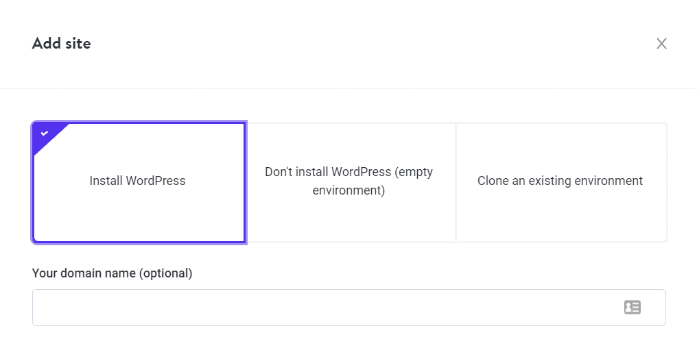 安裝WordPress