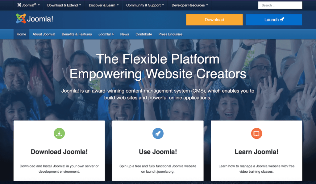 Joomla！