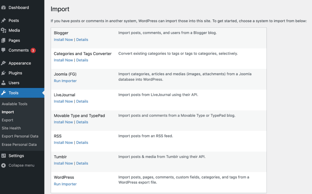 運(yùn)行Joomla FG
