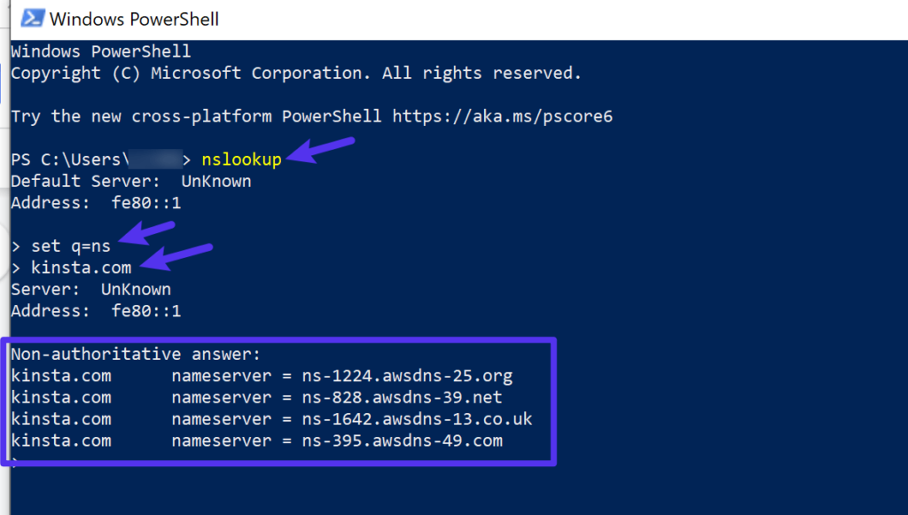 如何使用Windows PowerShell檢查名稱服務(wù)器