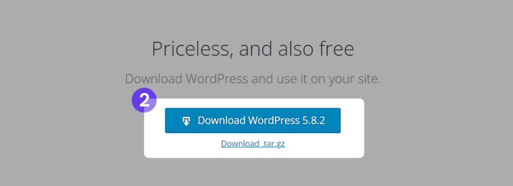 下載WordPress