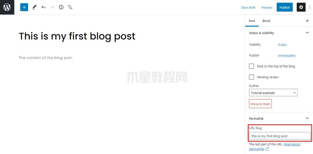 設(shè)置文章固定鏈接