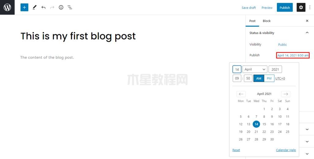 WordPress文章定時(shí)發(fā)布