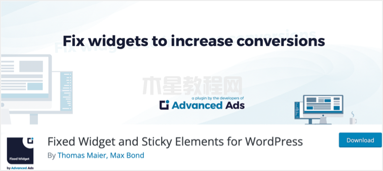 WordPress插件Fixed Widget?