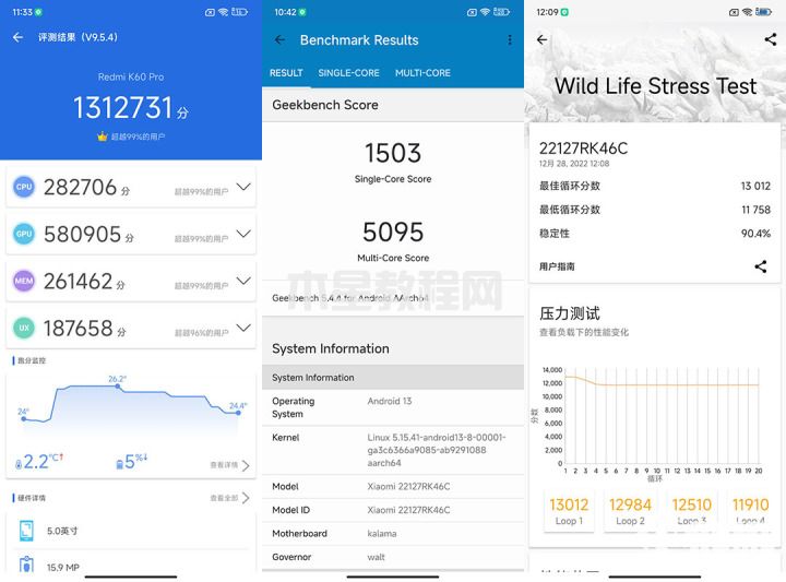 Redmi K60 Pro評(píng)測(cè) 性能太狂暴價(jià)格無(wú)人能敵(圖6)