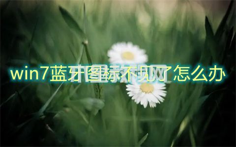 win7藍(lán)牙圖標(biāo)不見(jiàn)了怎么辦 win7怎么調(diào)出藍(lán)牙(圖1)