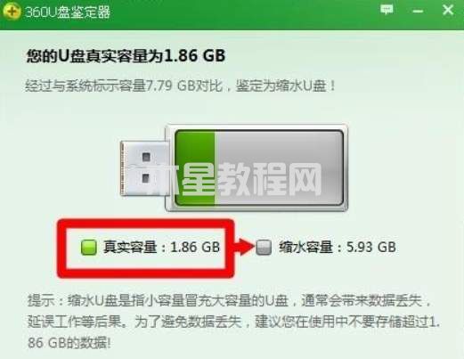 u盤縮水盤是什么意思 u盤縮水了怎么復原(圖1)