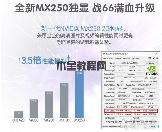 MX250顯卡等于GTX1050？筆記本顯卡MX250和MX150的區(qū)別對(duì)比
