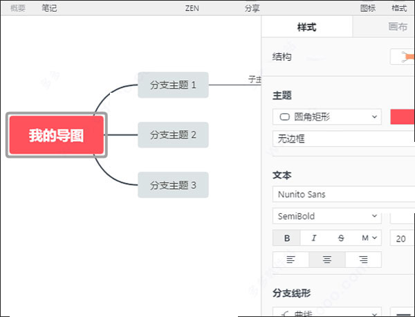 Xmind ZEN怎么使用？Xmind ZEN2020快捷鍵與使用詳細(xì)圖文教程(圖9)