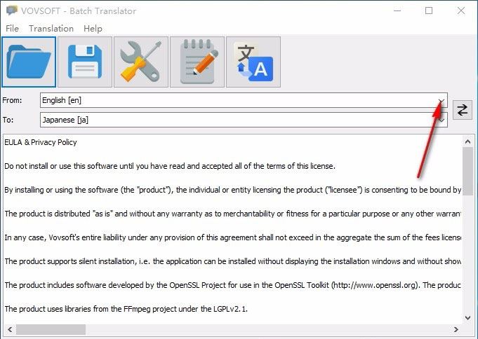 Vovsoft Batch Translator(批量翻譯軟件)