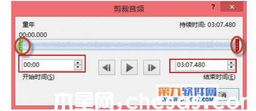 在Powerpoint中怎么剪裁視頻或音頻