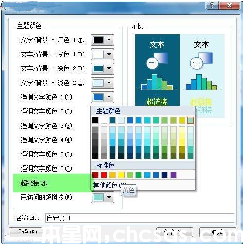 如何使用PowerPoint改變超鏈接顏色