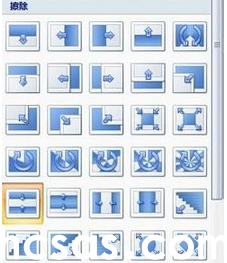 powerpoint2007如何設(shè)置圖片的切換效果