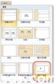 PowerPoint 2007中自定義幻燈片版式的方法