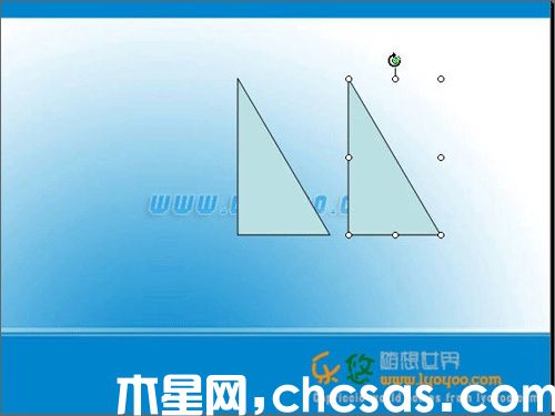 PowerPoint中圖形定點(diǎn)旋轉(zhuǎn)效果如何操作