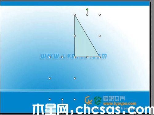 PowerPoint中圖形定點(diǎn)旋轉(zhuǎn)效果如何操作